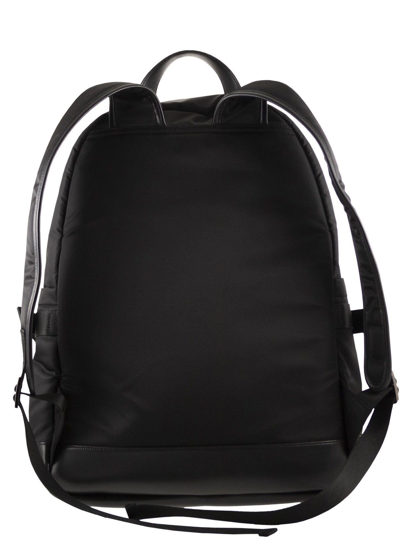Tod's Men Fabric And Leather Rucksack