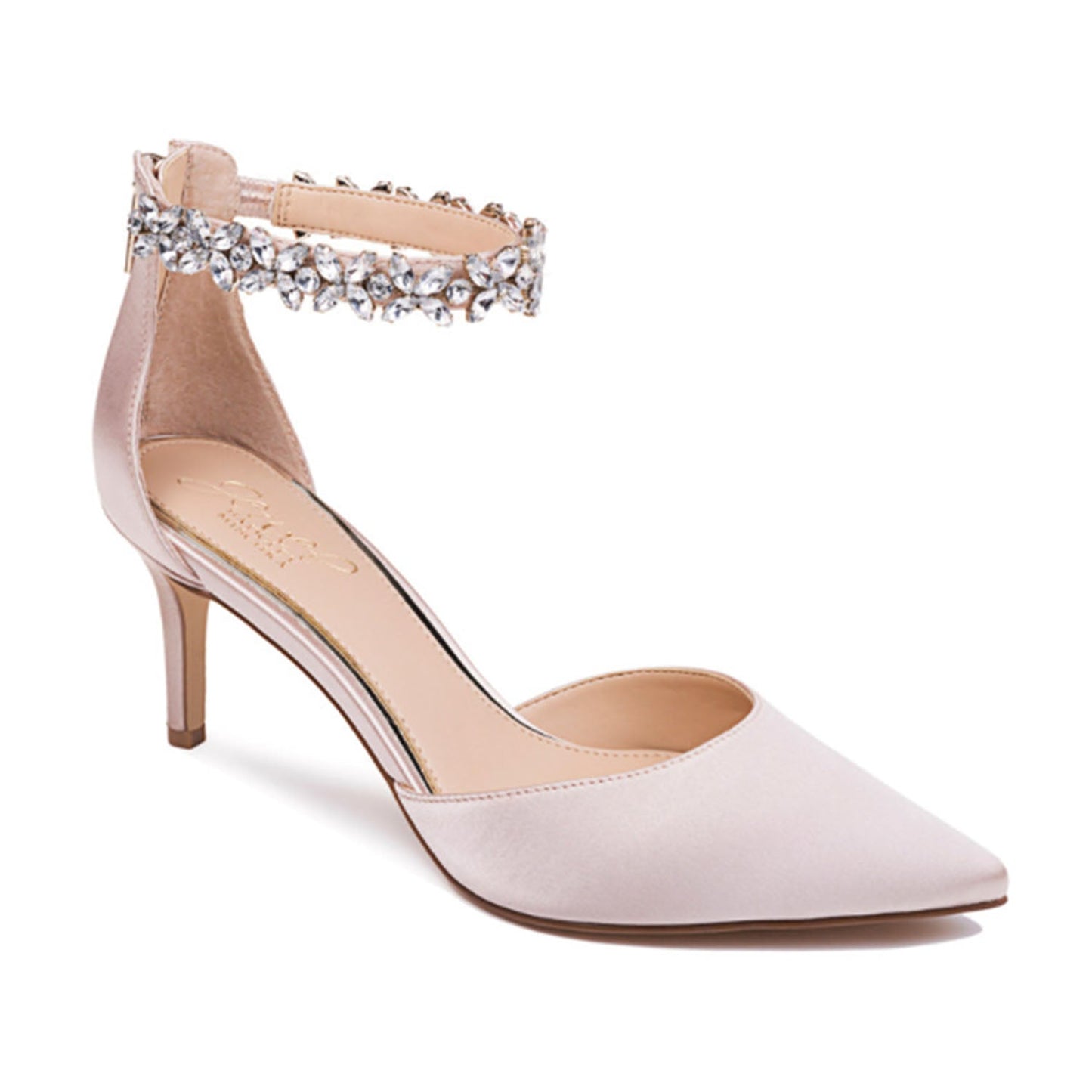 Jewel Badgley Mischka Women's Raleigh in Champagne
