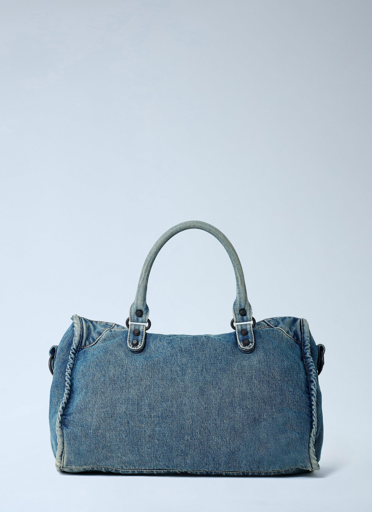 Balenciaga Women Medium Le City Denim Handbag