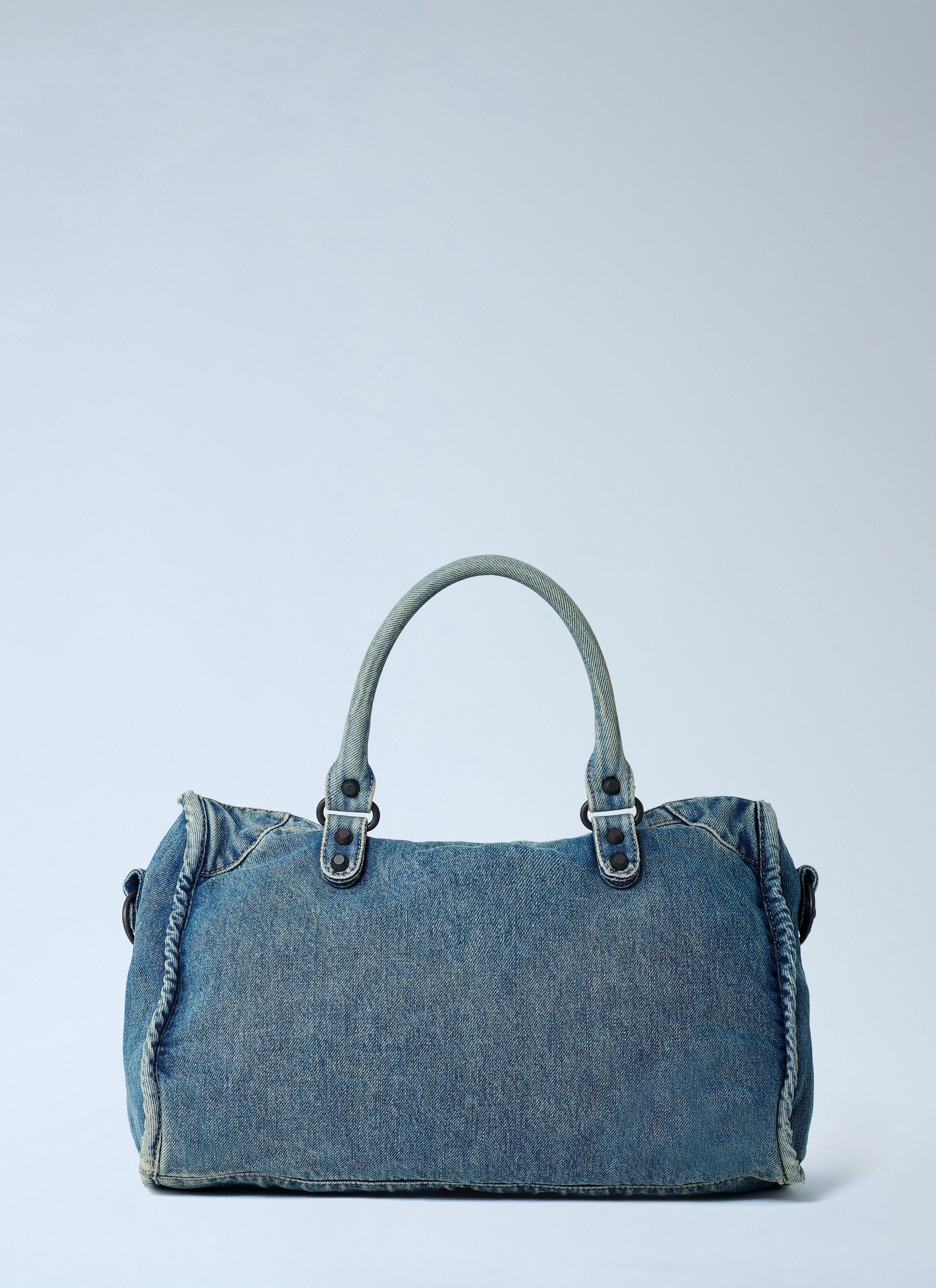 Balenciaga Women Medium Le City Denim Handbag