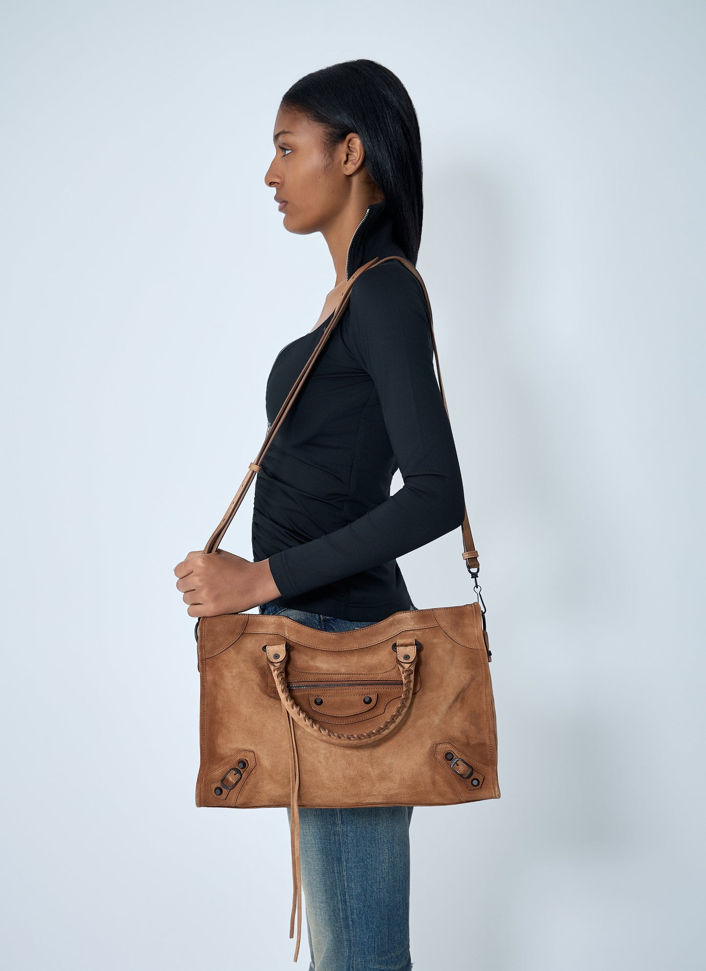 Balenciaga Women Medium Le City Handbag