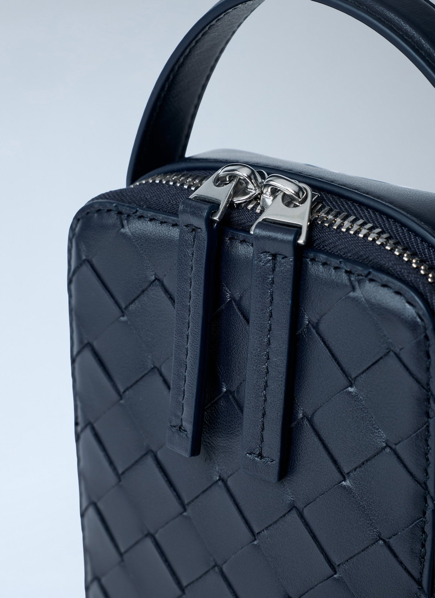 Bottega Veneta Men Getaway Phone Crossbody Bag