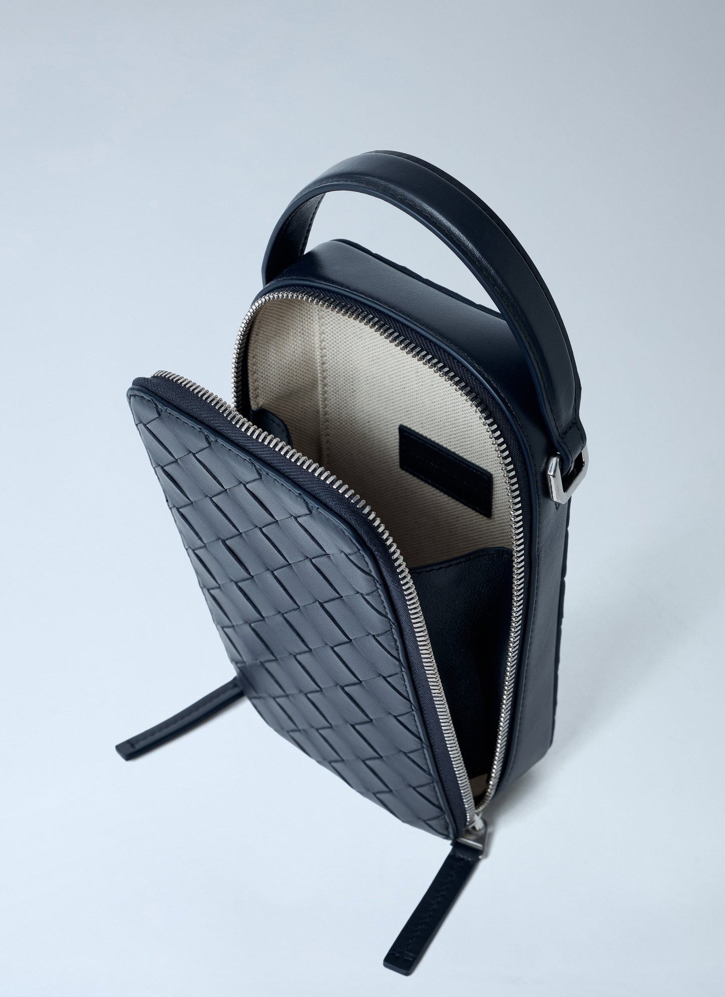 Bottega Veneta Men Getaway Phone Crossbody Bag
