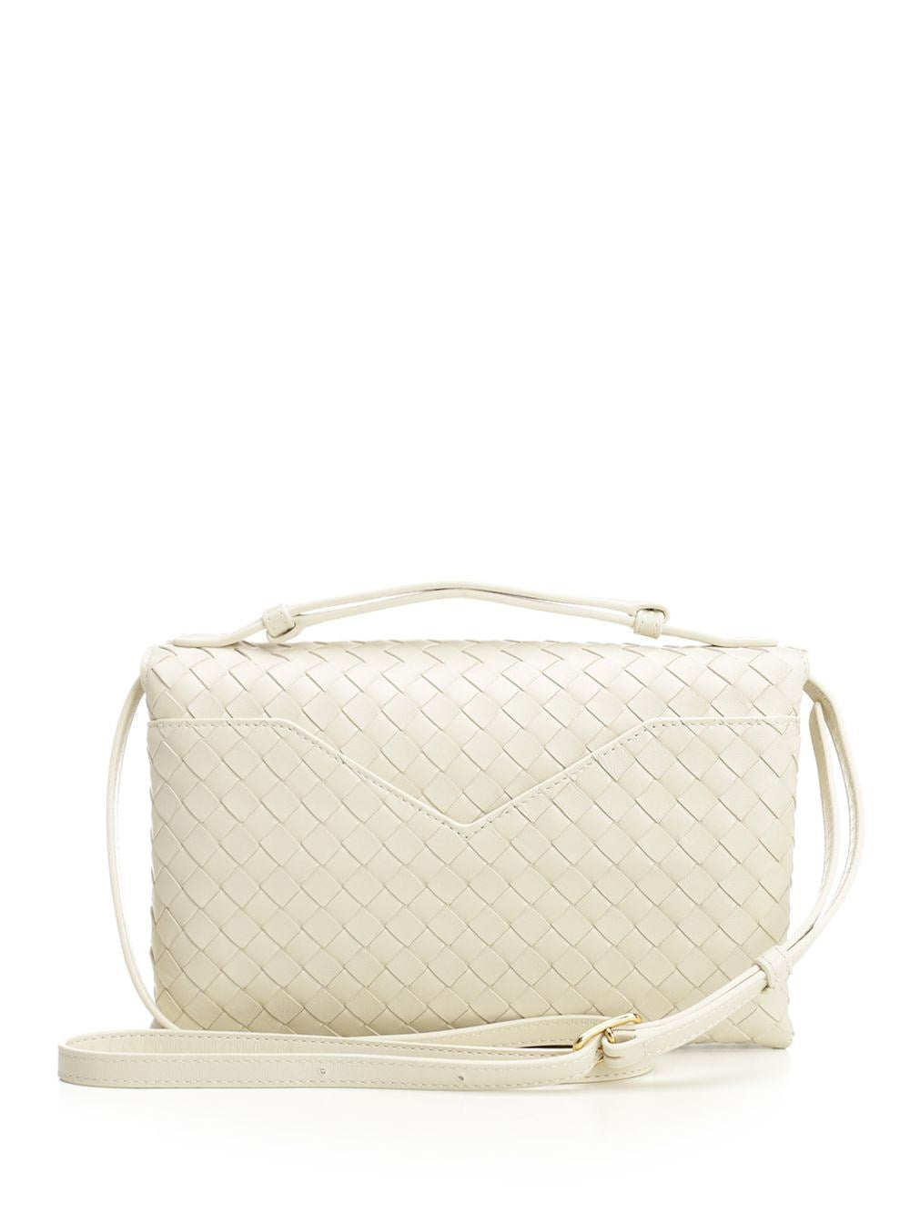Bottega Veneta Women "Knot Lock" Crossbody Bag
