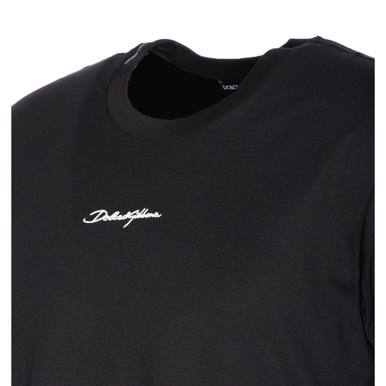 Dolce&Gabbana Men Dolce&Gabbana Embroidered Patch Logo T-Shirt