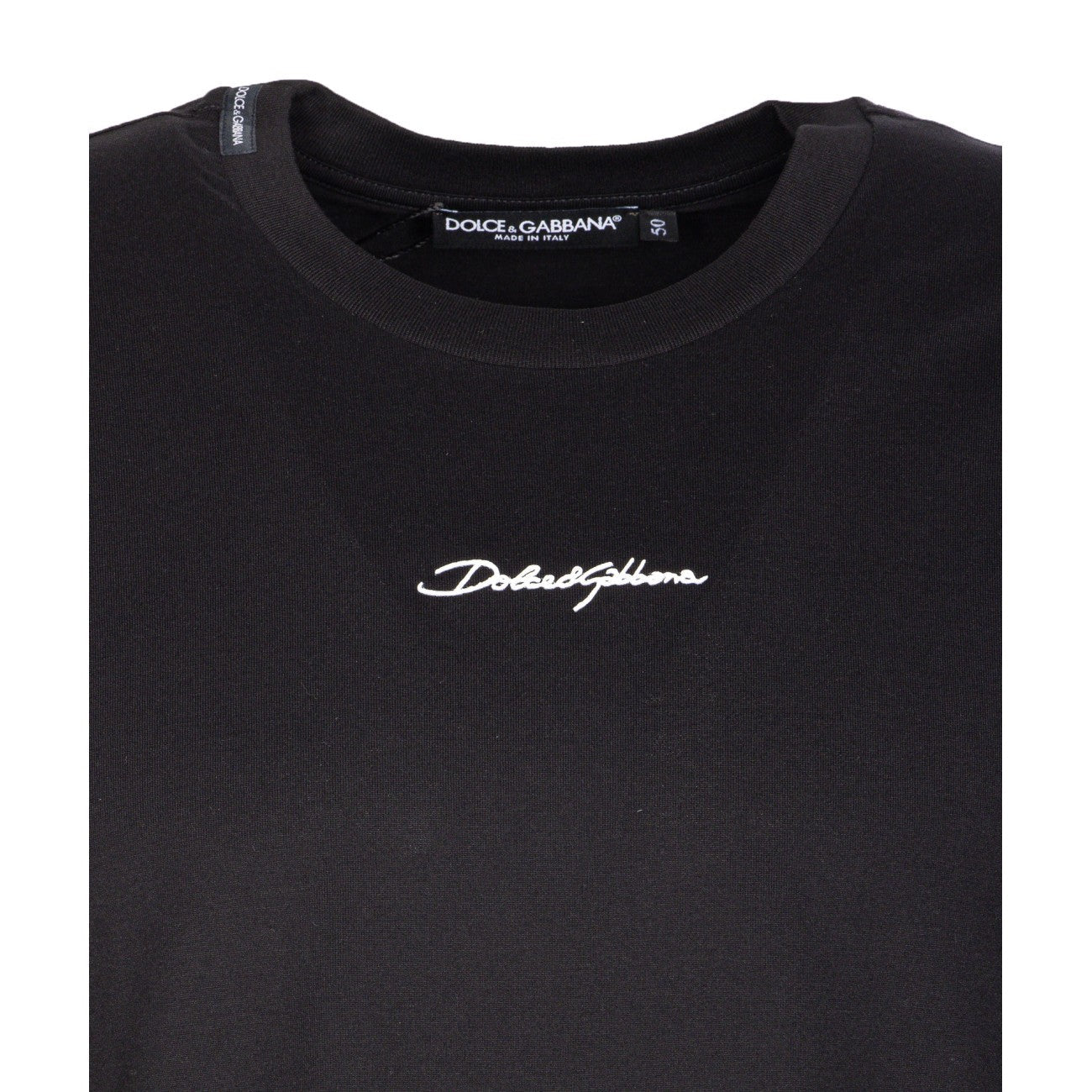 Dolce&Gabbana Men Dolce&Gabbana Embroidered Patch Logo T-Shirt
