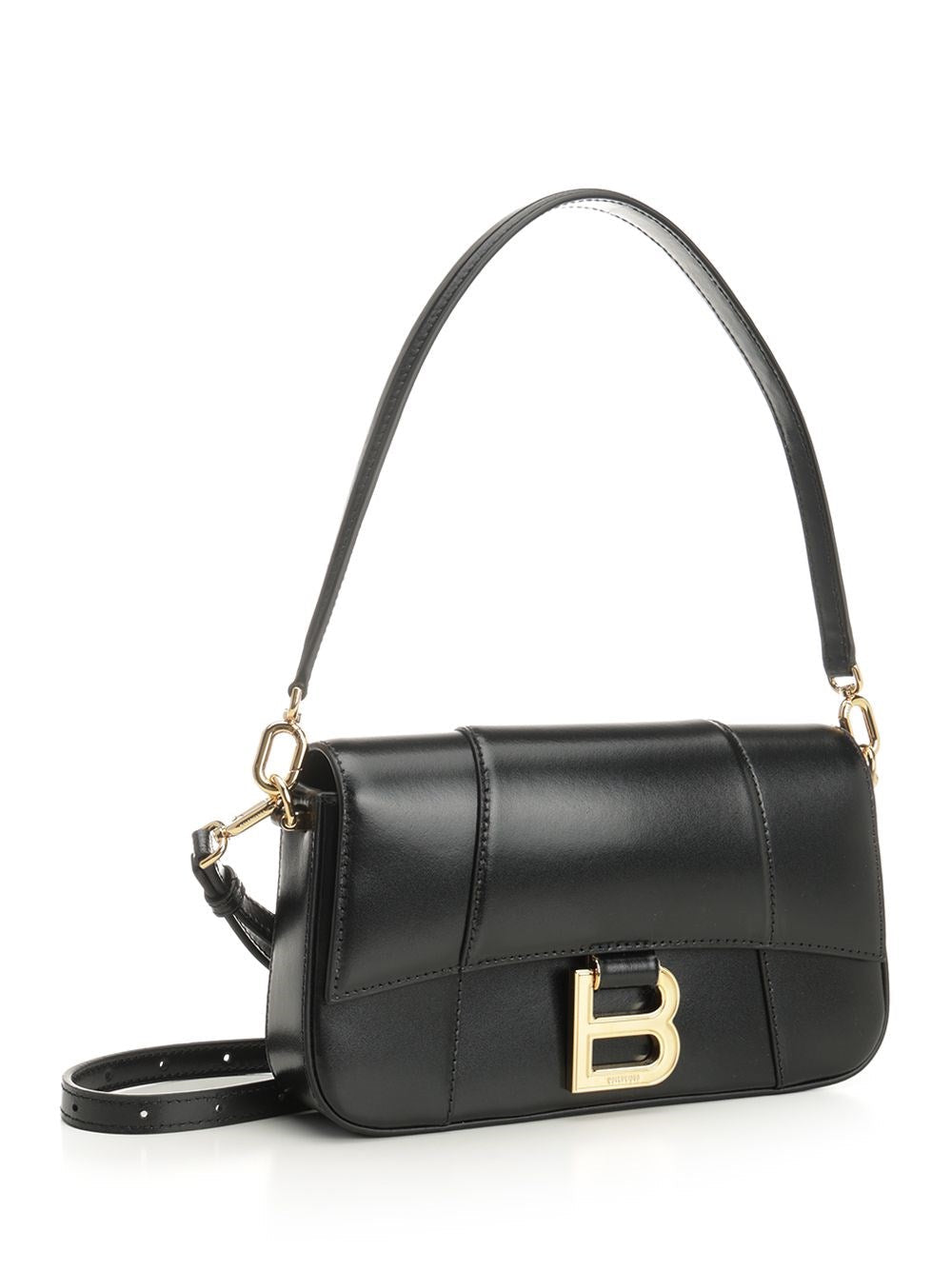 Balenciaga Women Small "Hourglass" Shoulder Bag