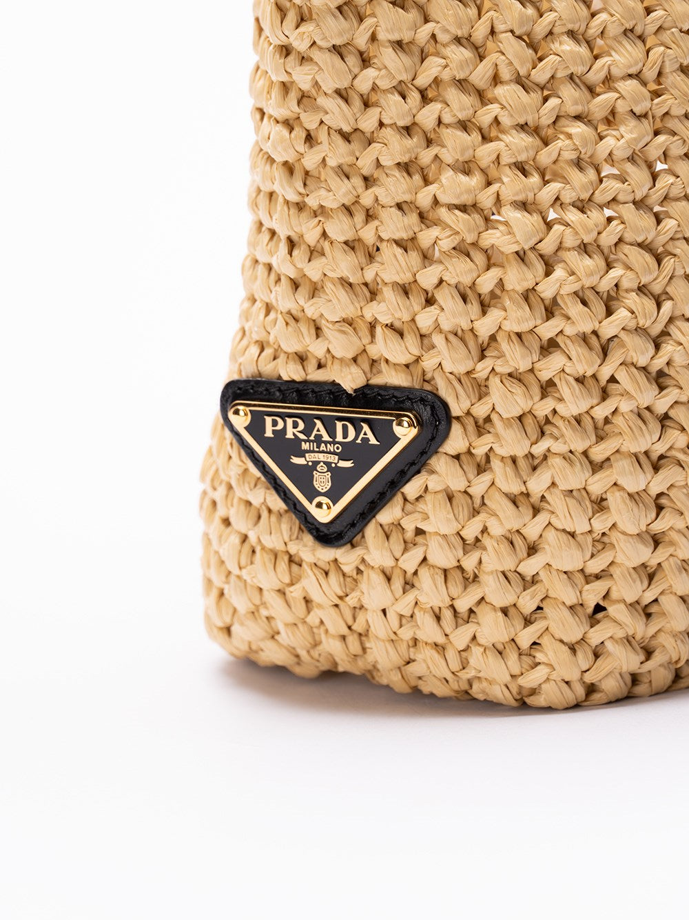 Prada Women Small Crochet Tote Bag