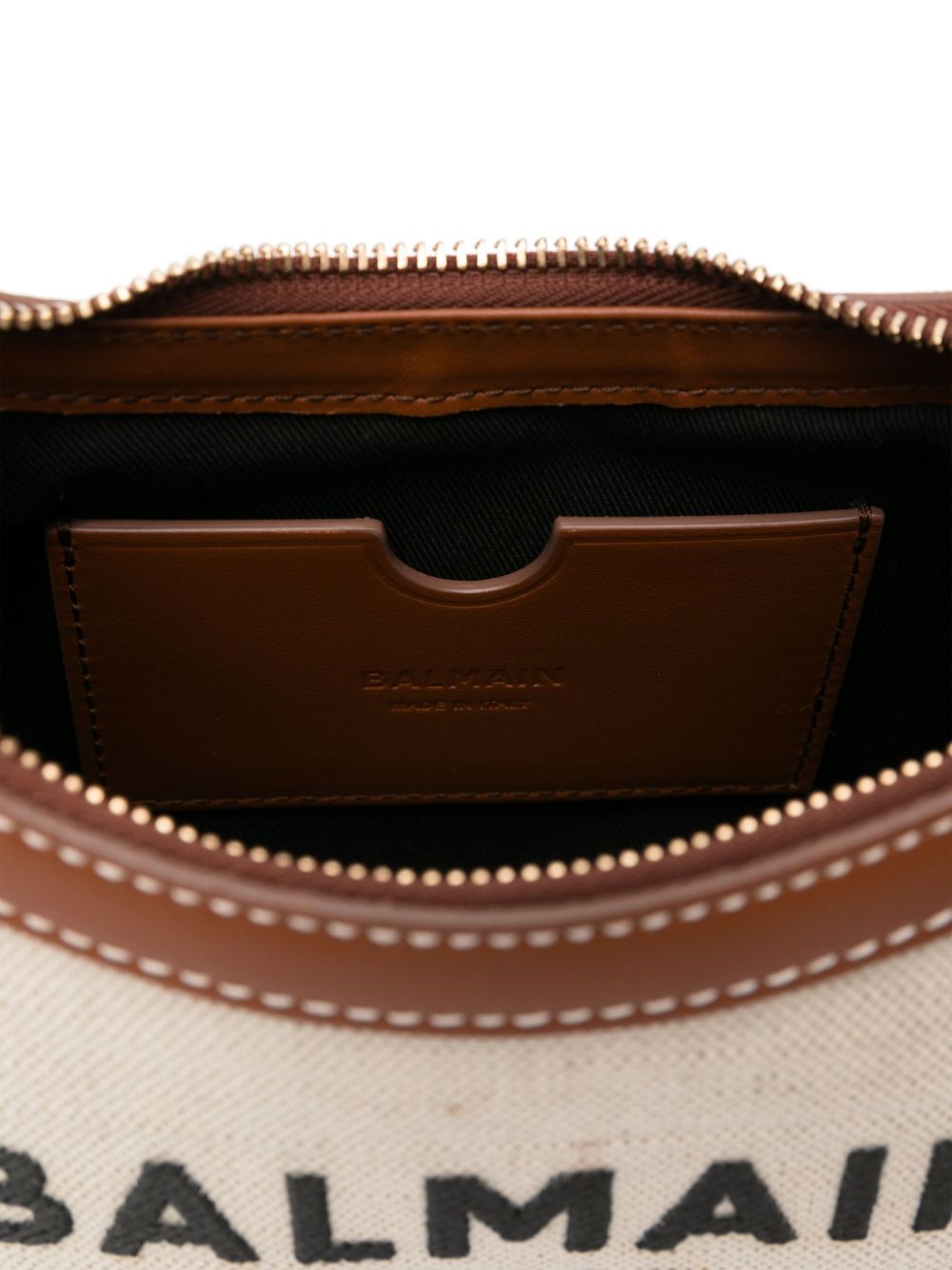 Balmain Women B-Army Canvas Shoulder Bag