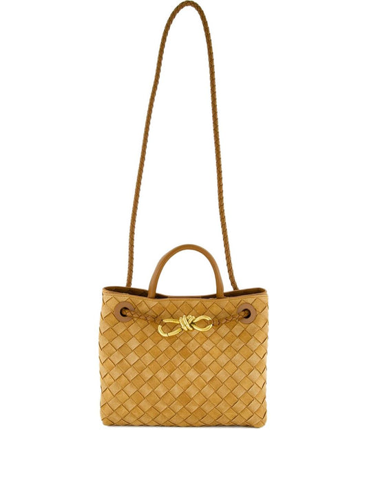 Bottega Veneta Women Andiamo Small Leather Tote Bag