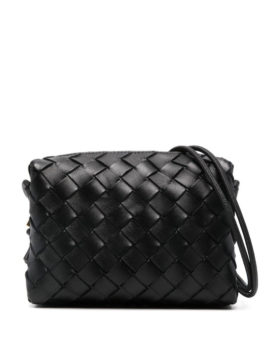 Bottega Veneta Women Loop Mini Leather Crossbody Bag