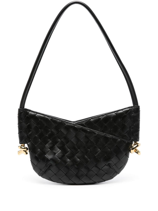 Bottega Veneta Women Solstice Baby Leather Shoulder Bag
