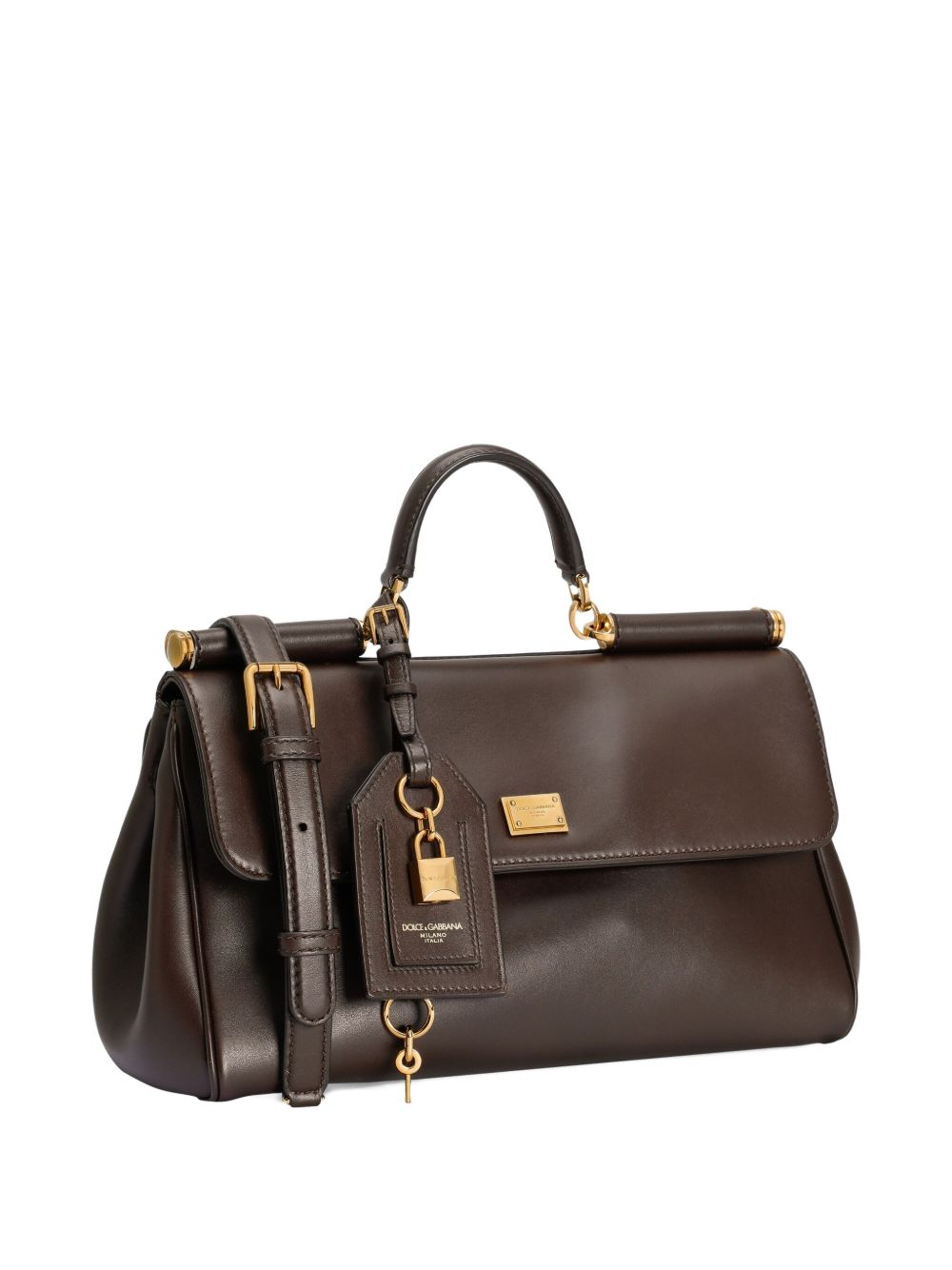Dolce & Gabbana Women Sicily Soft Leather Handbag