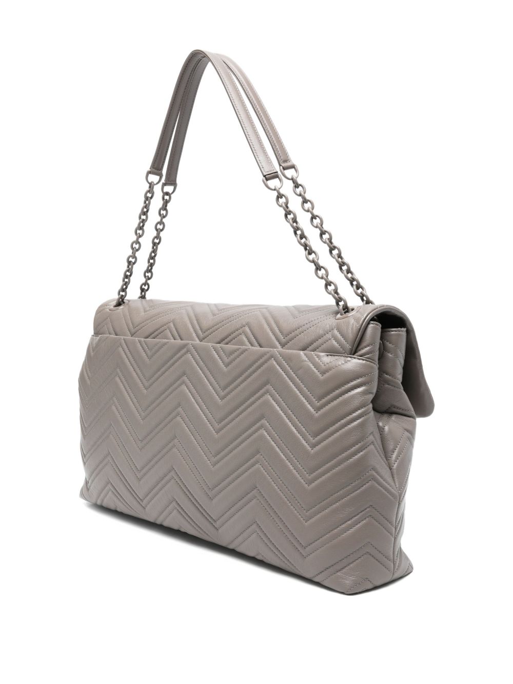 Gucci Women Gg Marmont Maxi Leather Shoulder Bag
