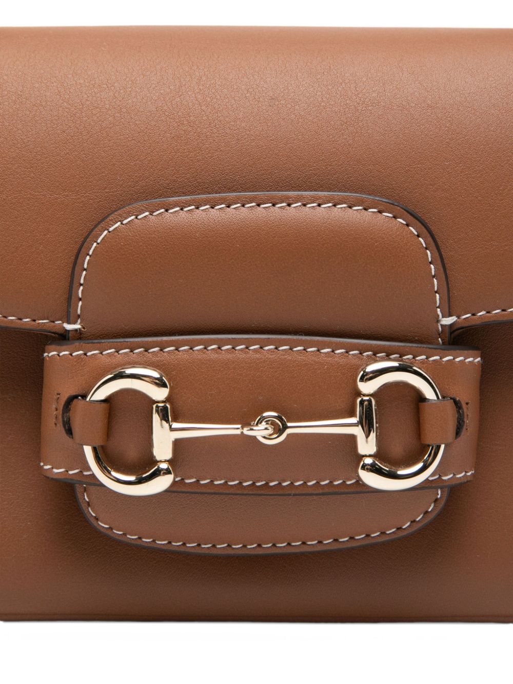 Gucci Women Gucci Horsebit 1955 Leather Small Handbag