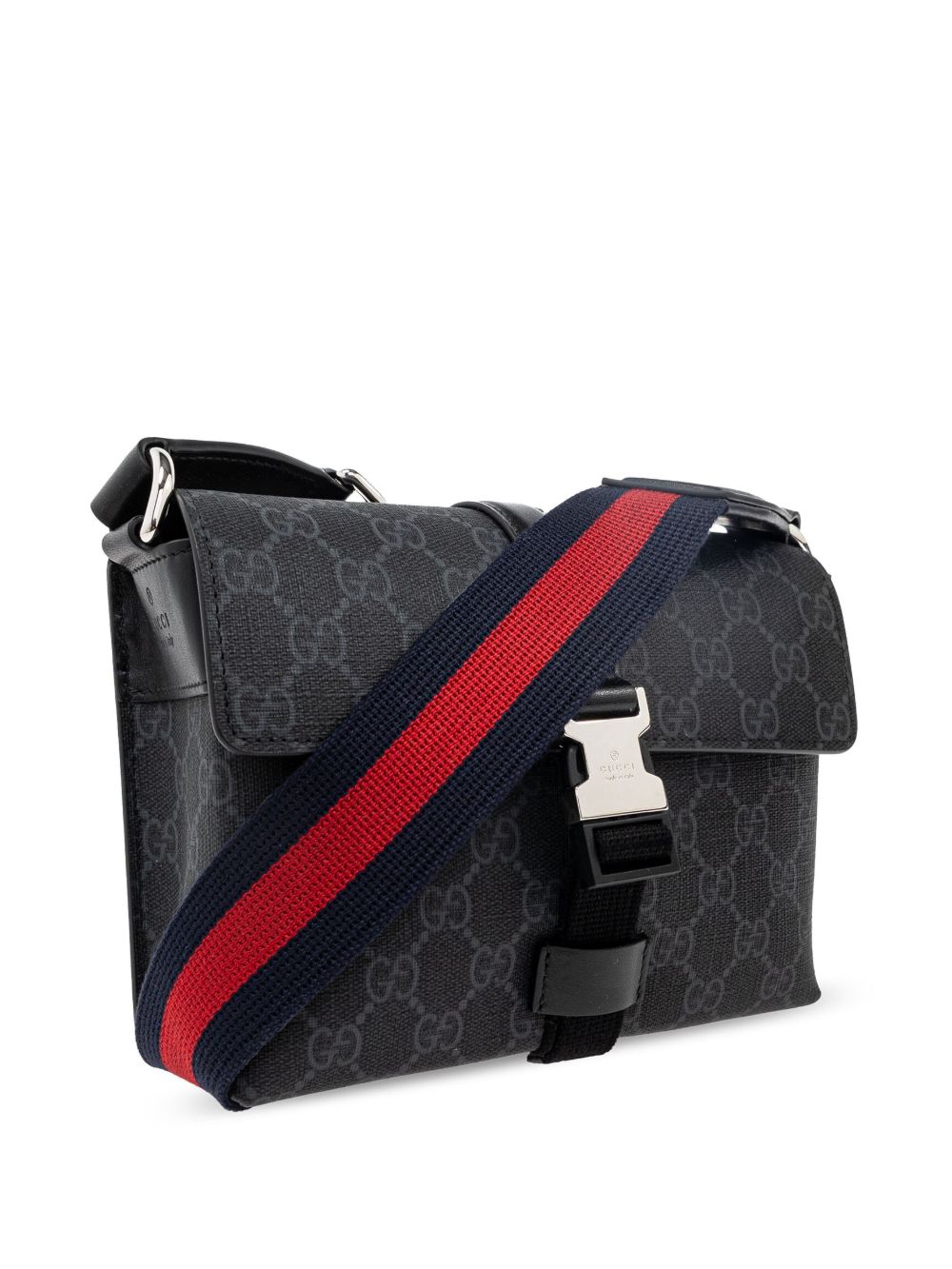 Gucci Men Gg Supreme Crossbody Mini Bag