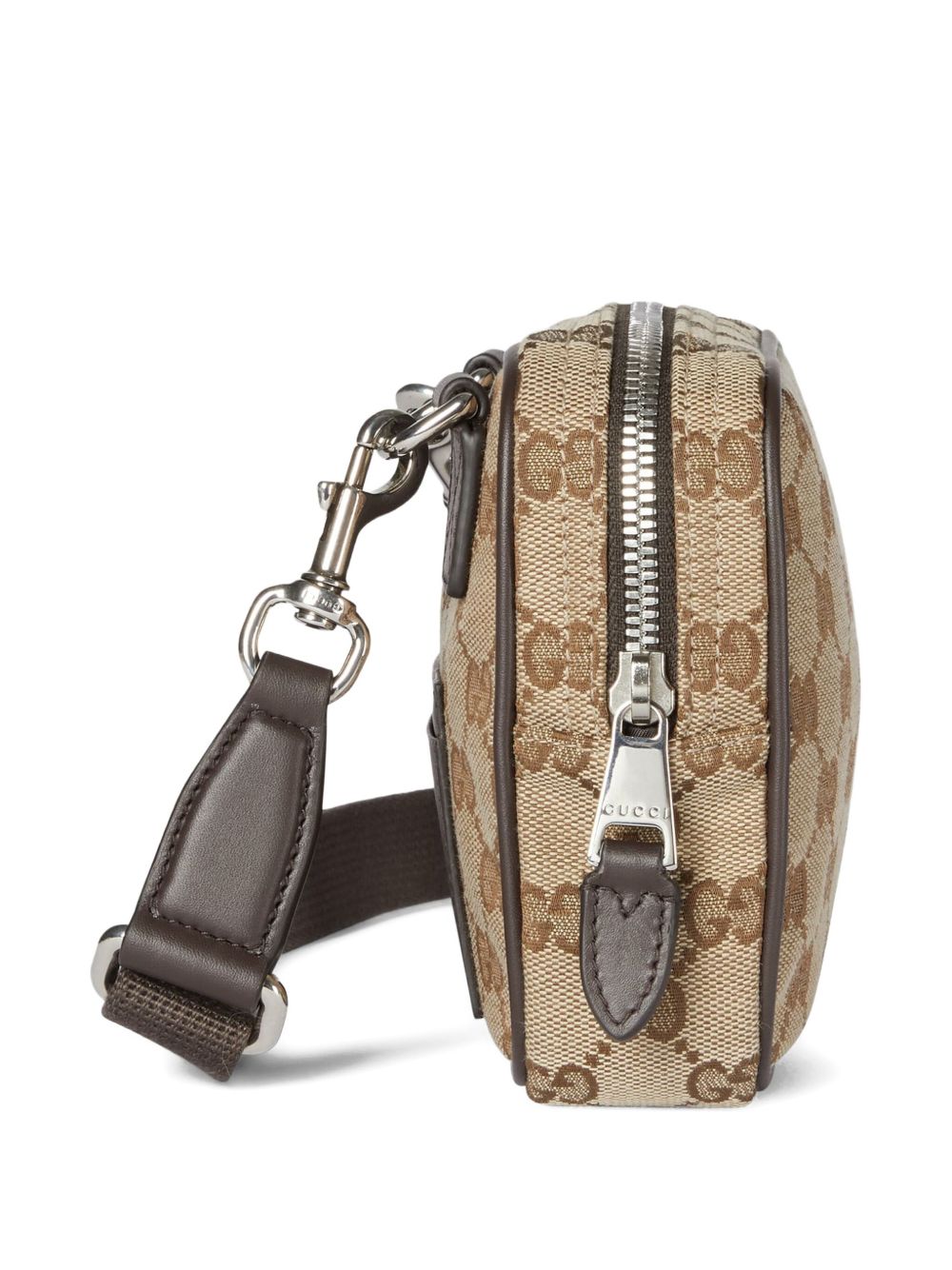 Gucci Men Gg Supreme Mini Camera Bag