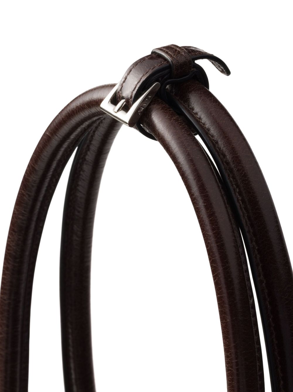 Prada Men Leather Shopping Bag