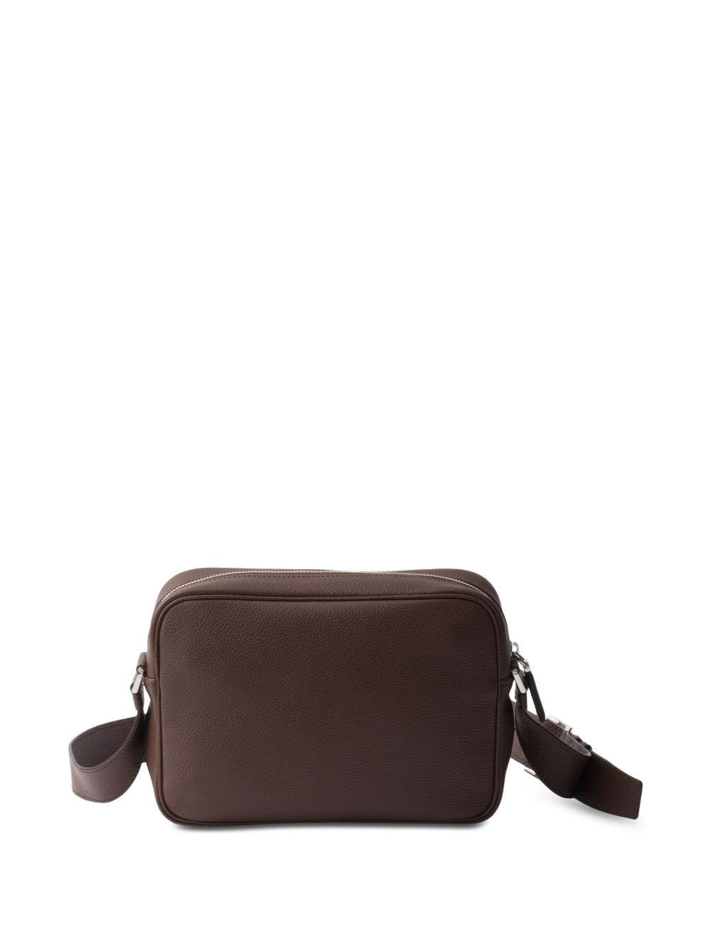 Prada Men Leather Crossbody Bag