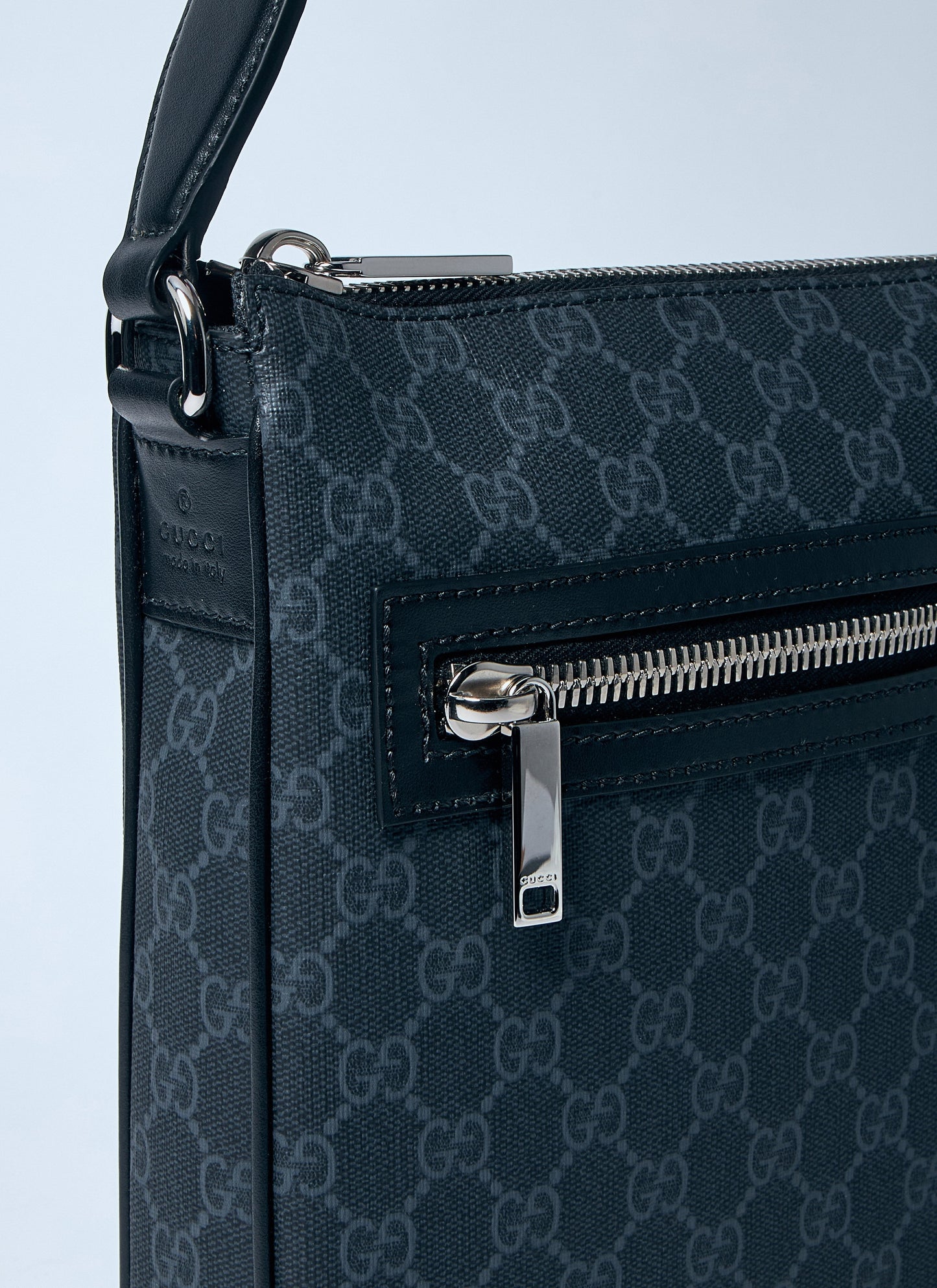 Gucci Men Gg Crossbody Bag