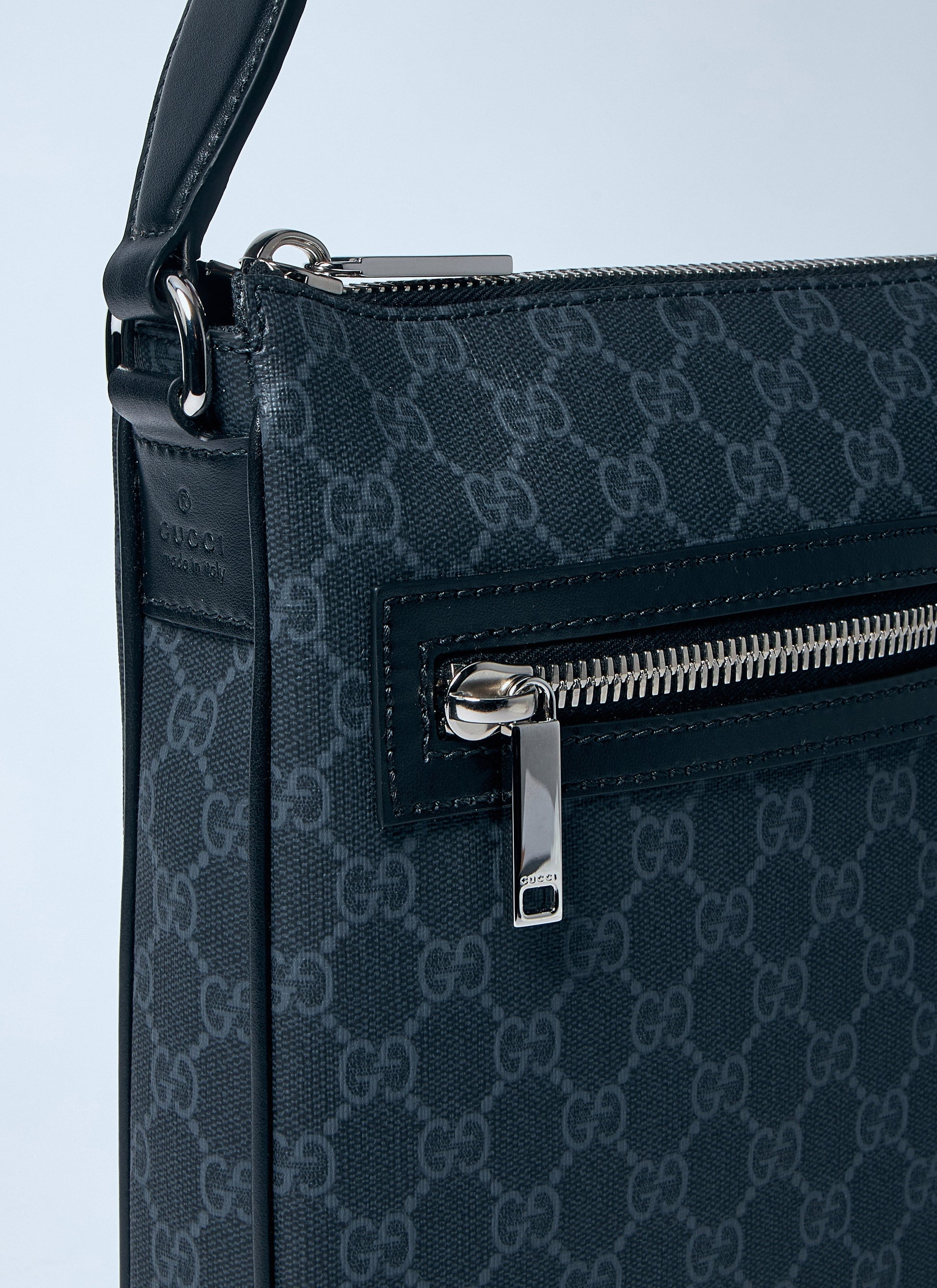Gucci Men Gg Crossbody Bag