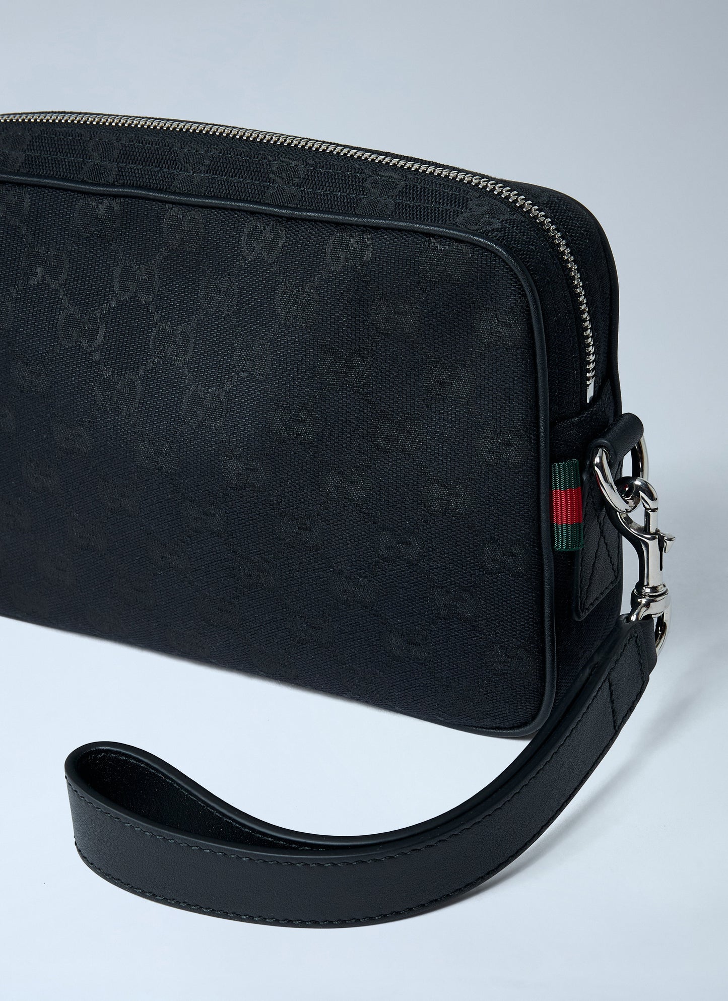 Gucci Men Small Gg Canvas Pouch