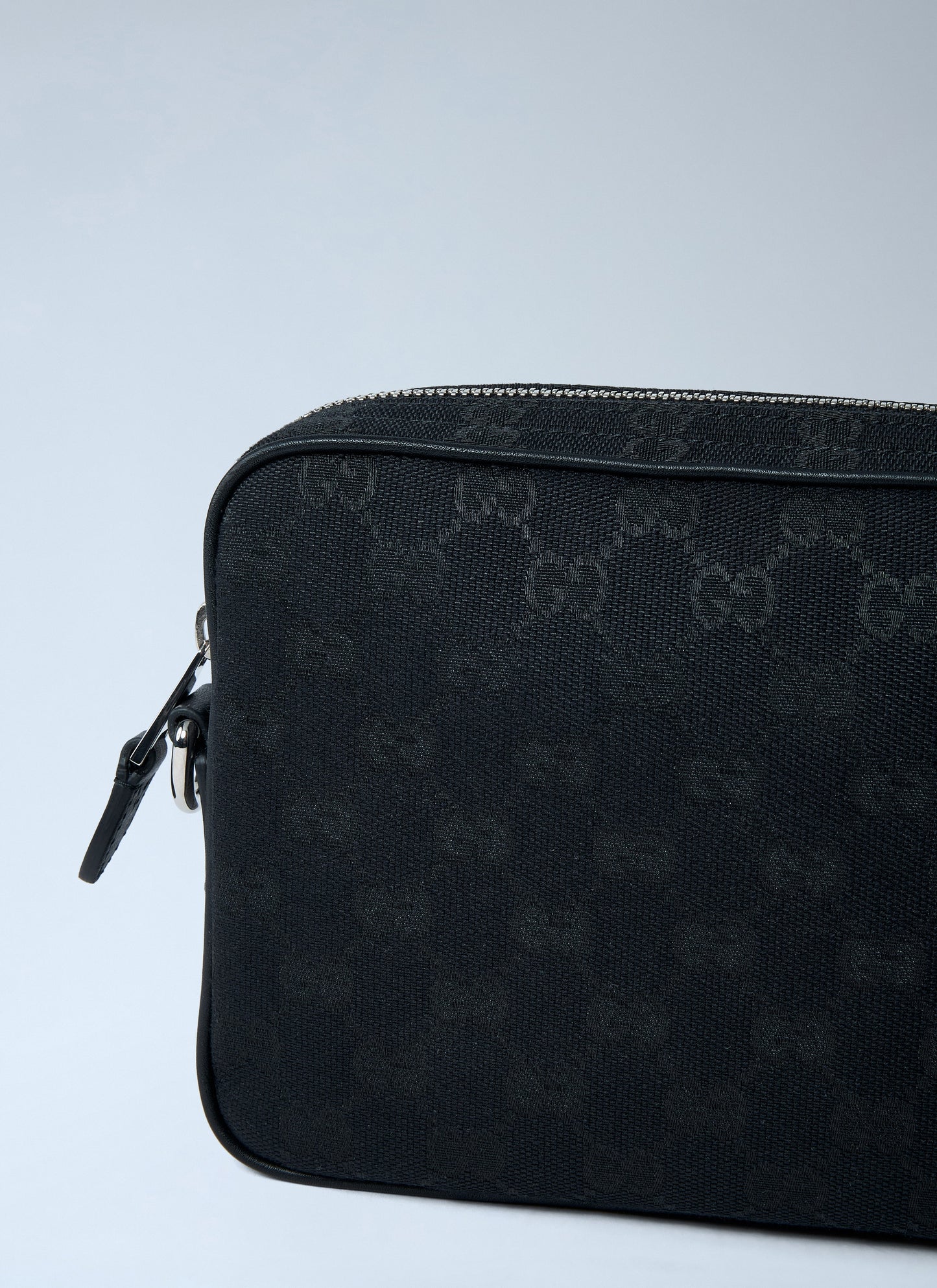Gucci Men Small Gg Canvas Pouch