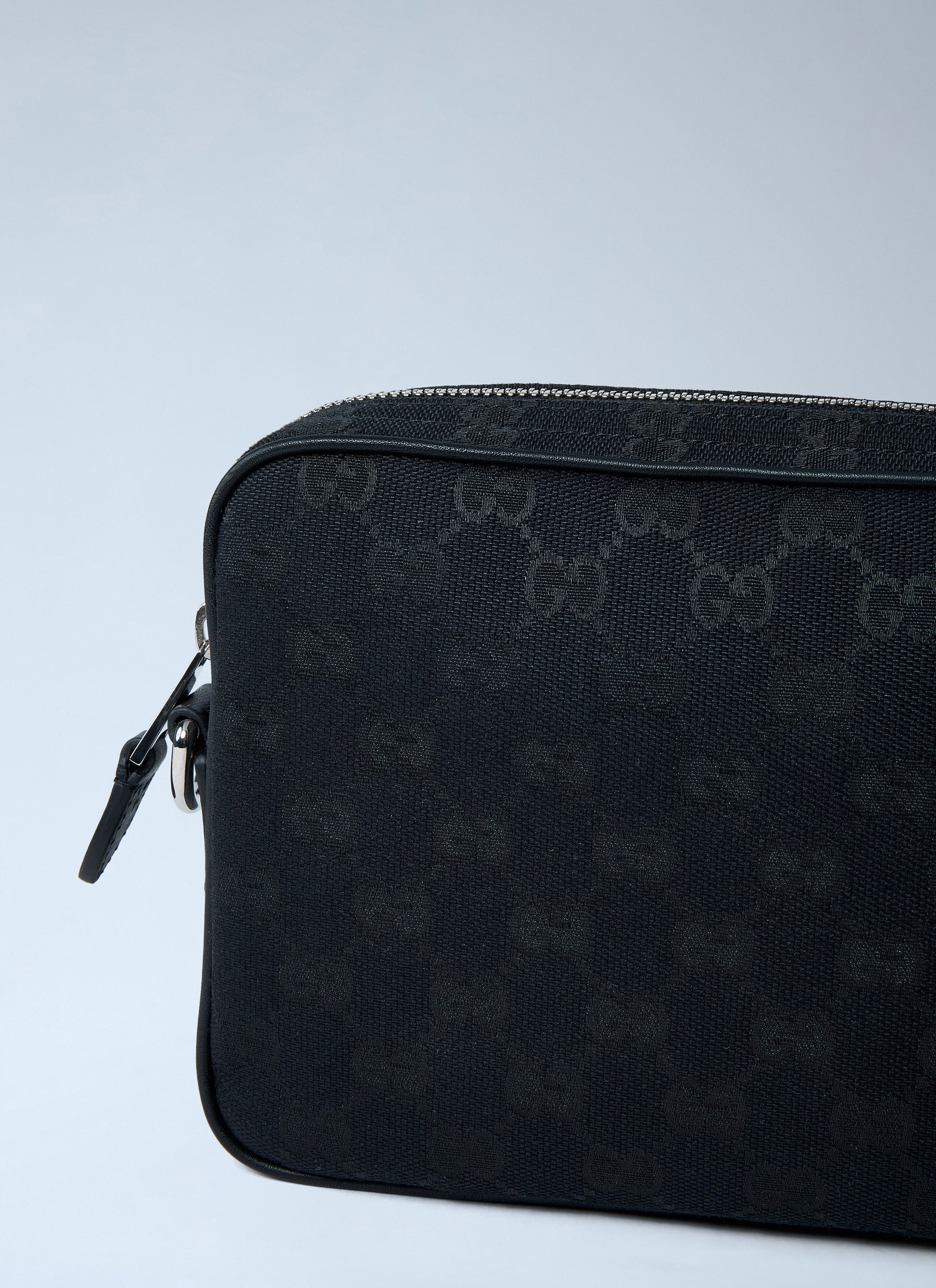 Gucci Men Small Gg Canvas Pouch