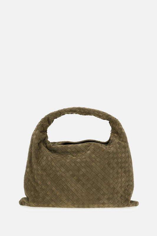 Bottega Veneta Women Hop Hobo Suede Bag