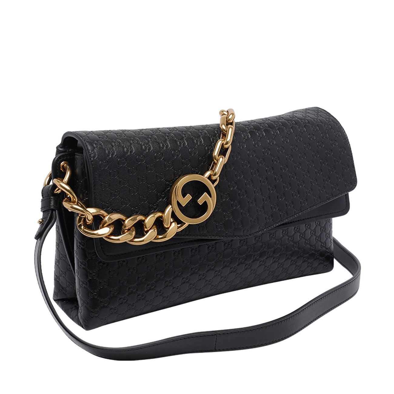 Gucci Women Medium Gg Chain Shoulder Bag