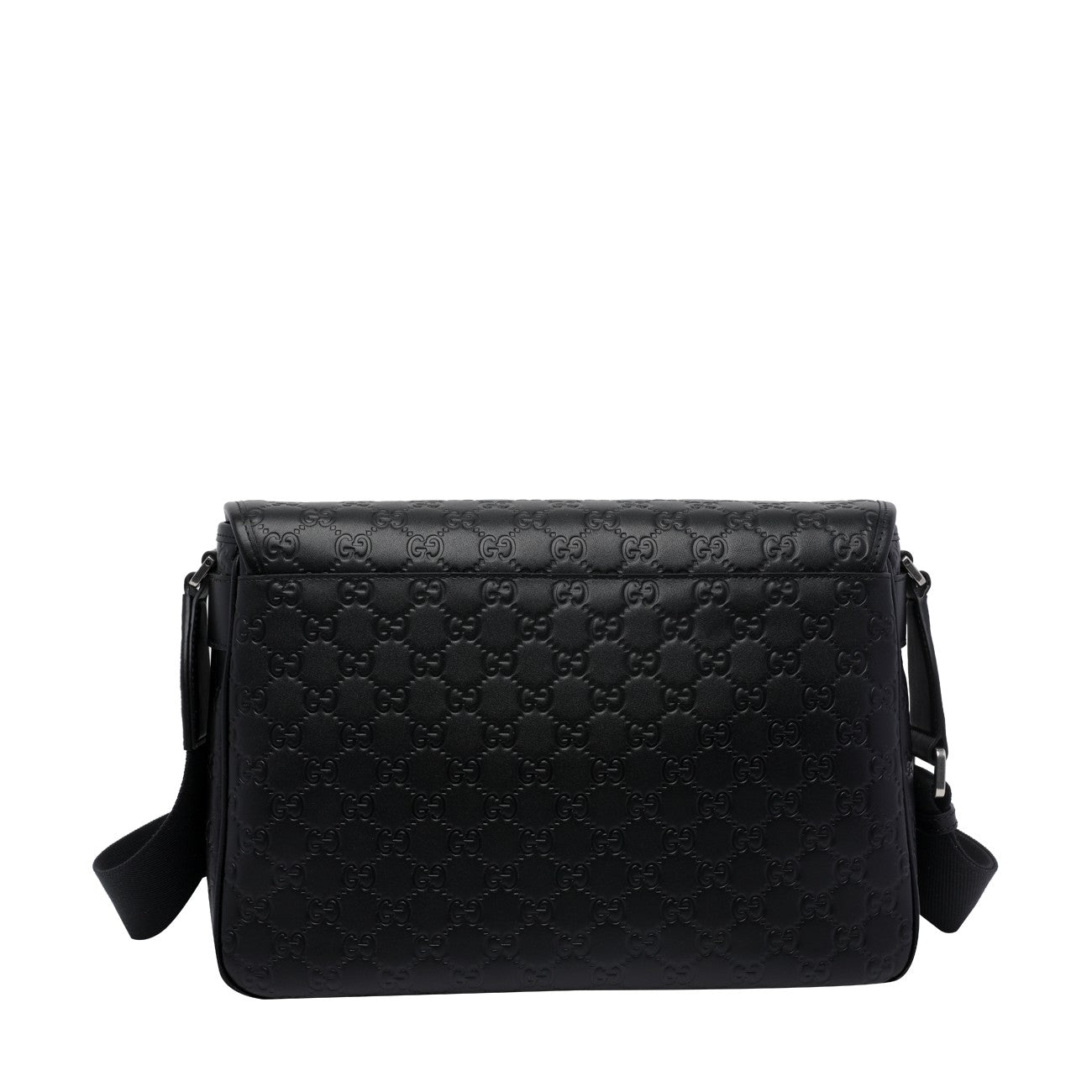 Gucci Men Medium Gg Emblem Crossbody Bag