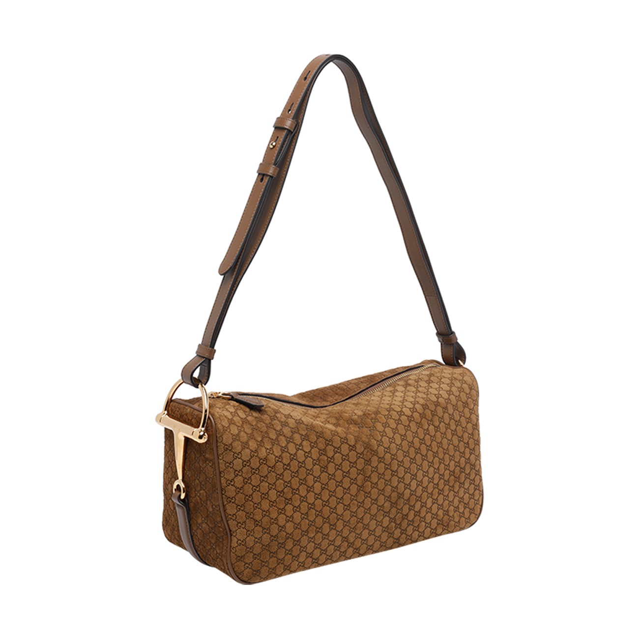 Gucci Women Medium Gucci Half Horsebit Shoulder Bag