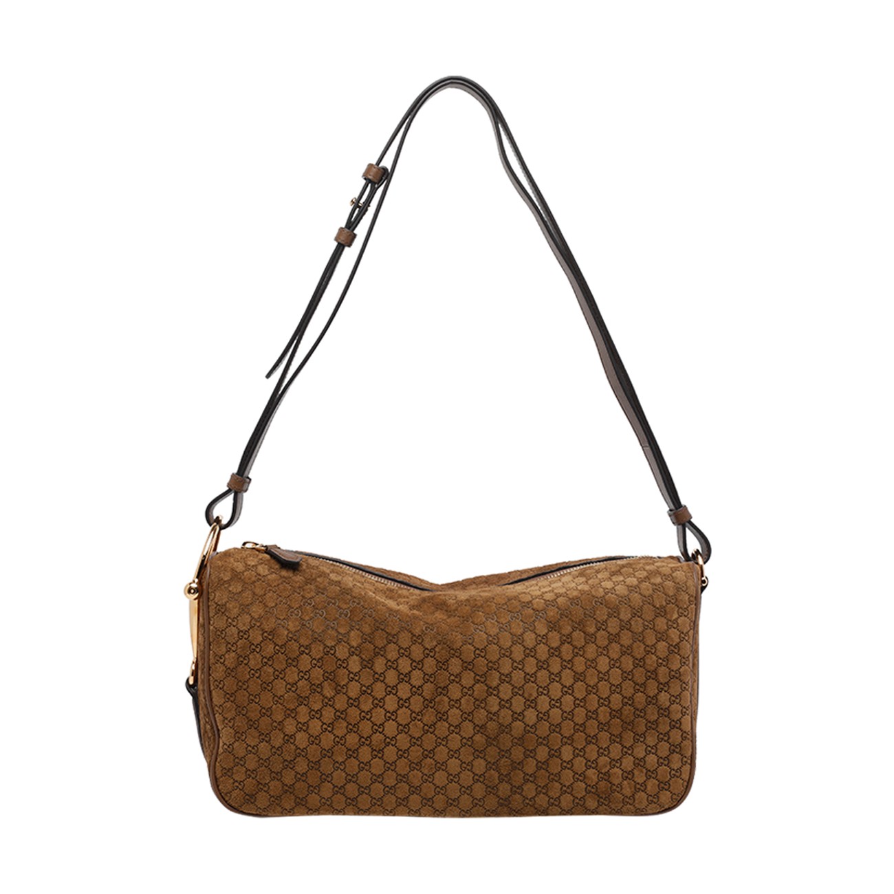 Gucci Women Medium Gucci Half Horsebit Shoulder Bag