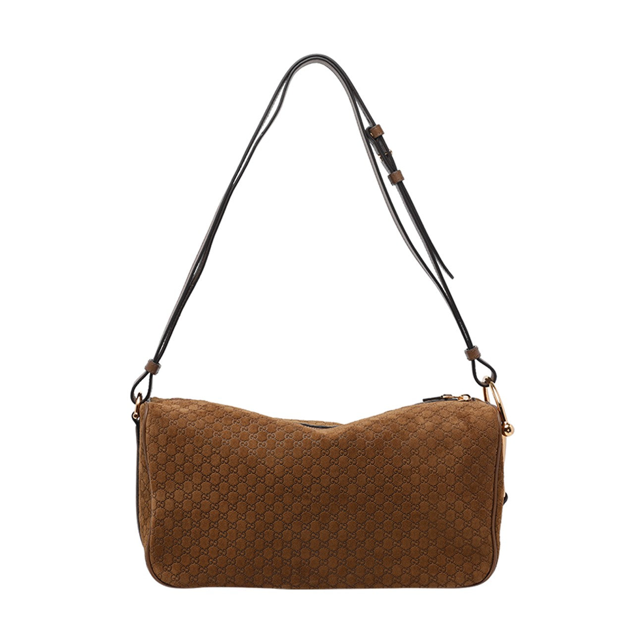 Gucci Women Medium Gucci Half Horsebit Shoulder Bag