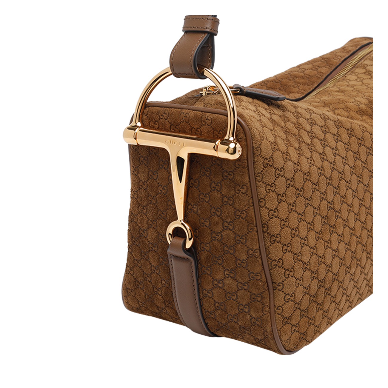Gucci Women Medium Gucci Half Horsebit Shoulder Bag