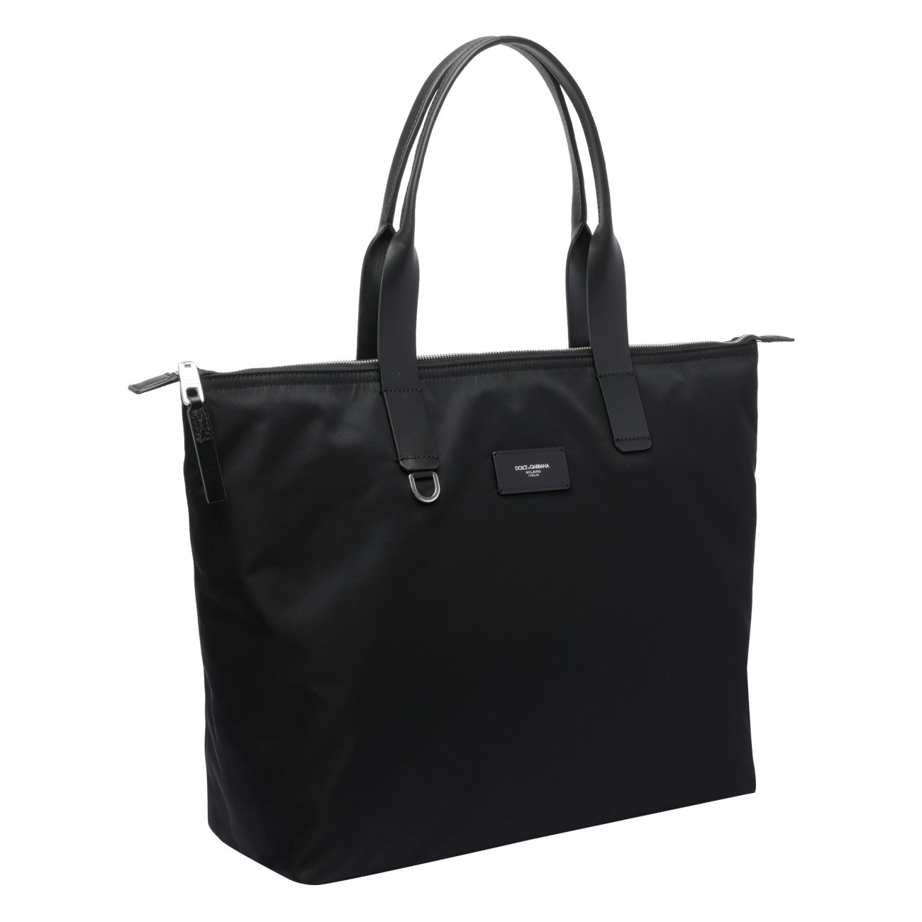 Dolce&Gabbana Men Medium Shopping Bag With Logo