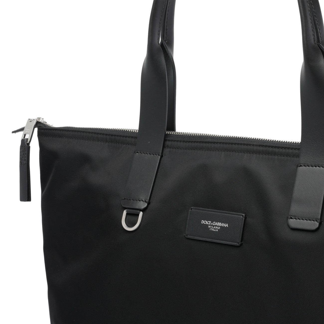 Dolce&Gabbana Men Medium Shopping Bag With Logo