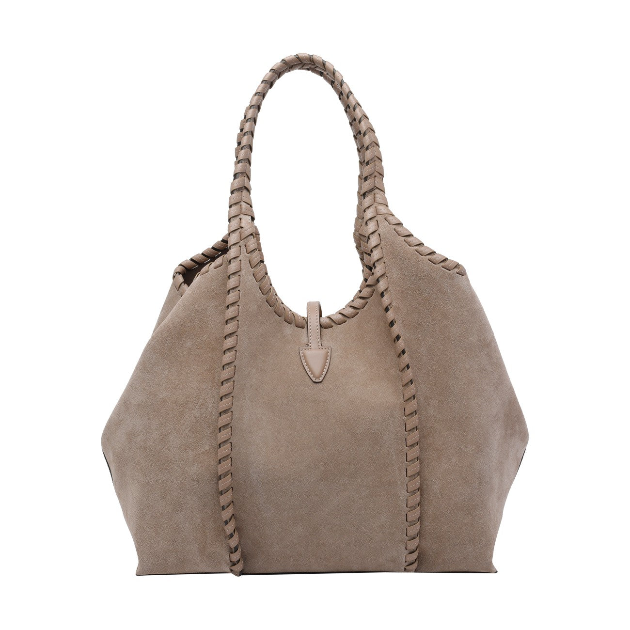 Tod's Women Medium Suede T Timeless Shopping Bag