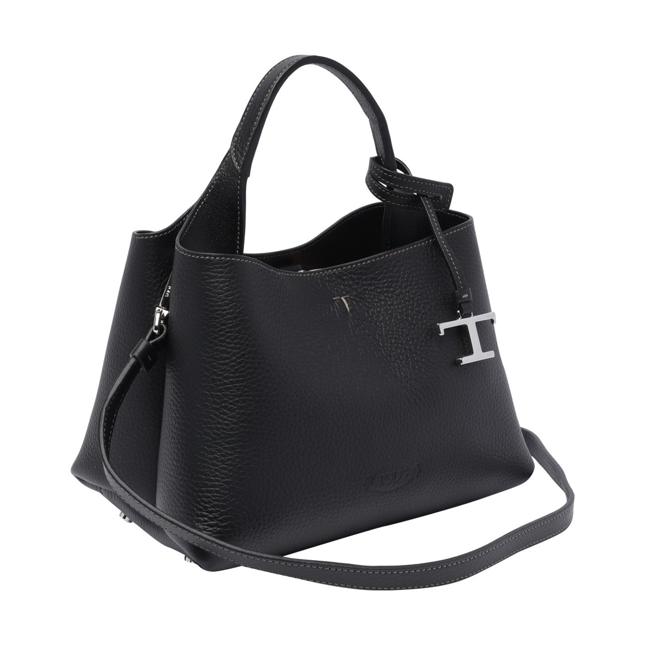 Tod's Women Micro Leather Handbag With T Timeless Charm