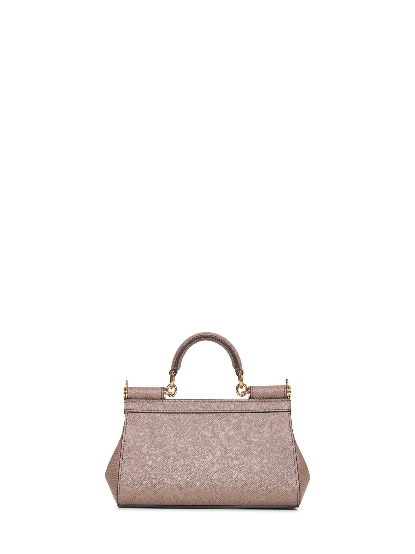 Dolce & Gabbana Women Taupe Small Sicily Handbag