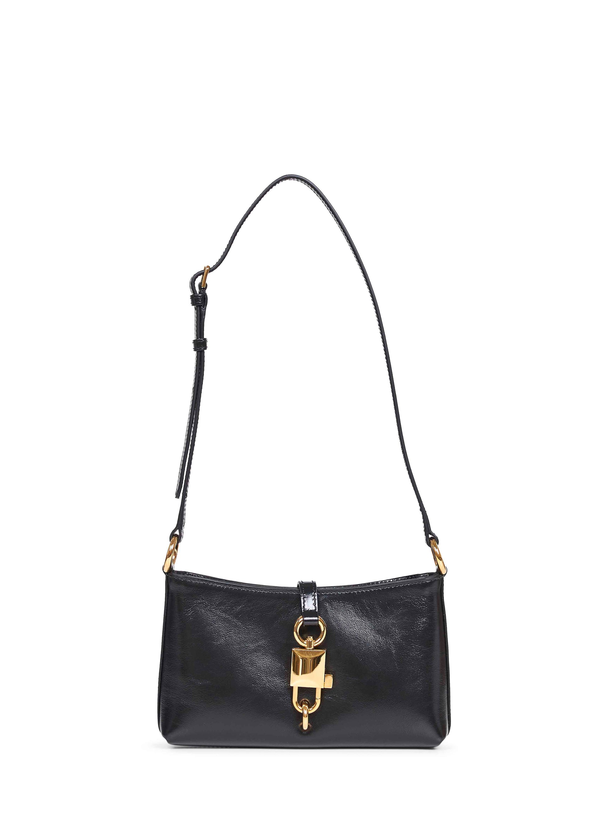 Dolce & Gabbana Women Black Lock Shoulder Bag