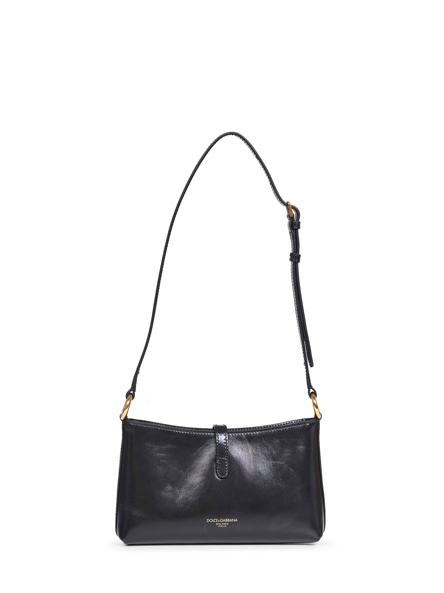 Dolce & Gabbana Women Black Lock Shoulder Bag