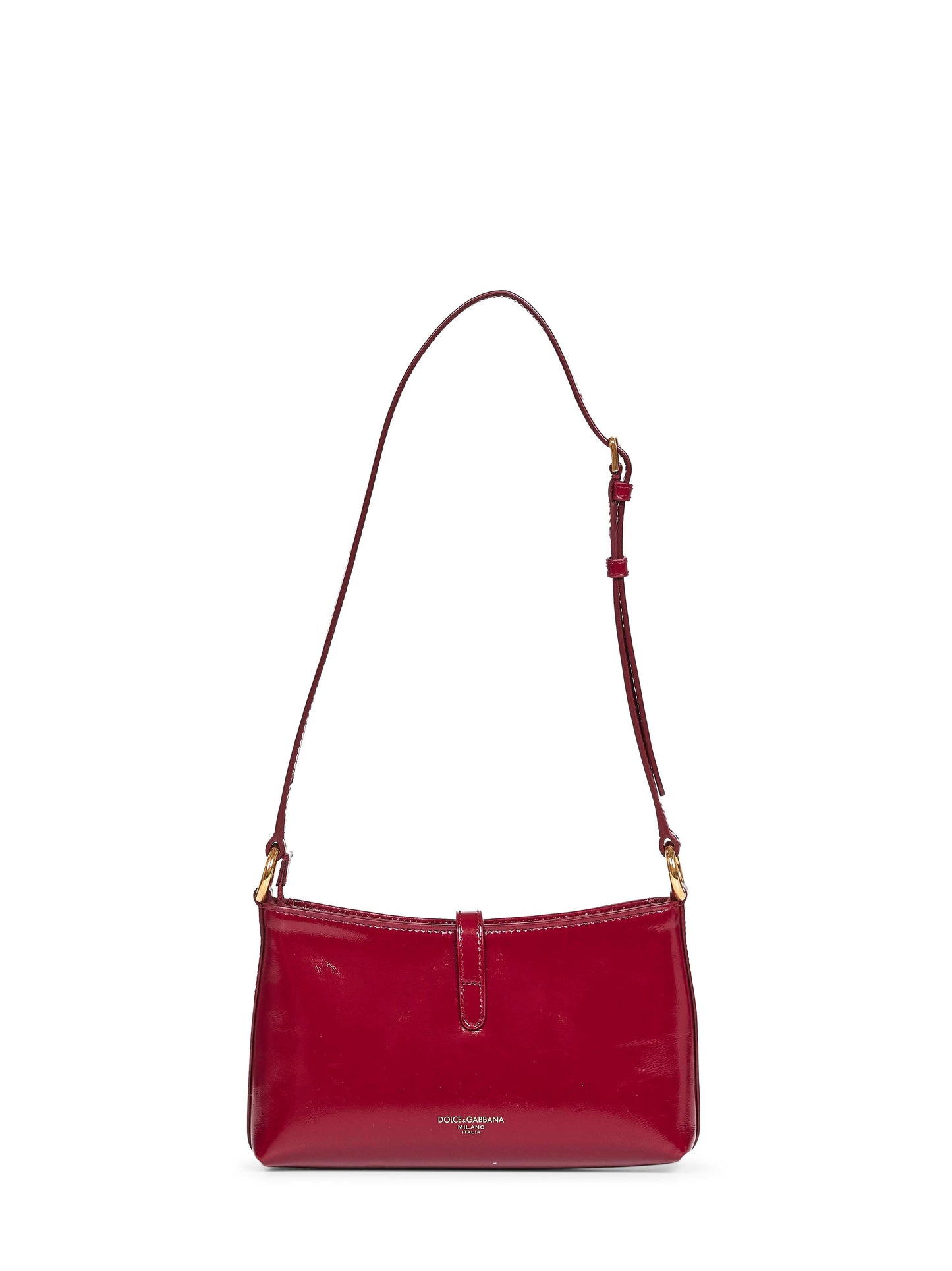 Dolce & Gabbana Women Red Lock Shoulder Bag