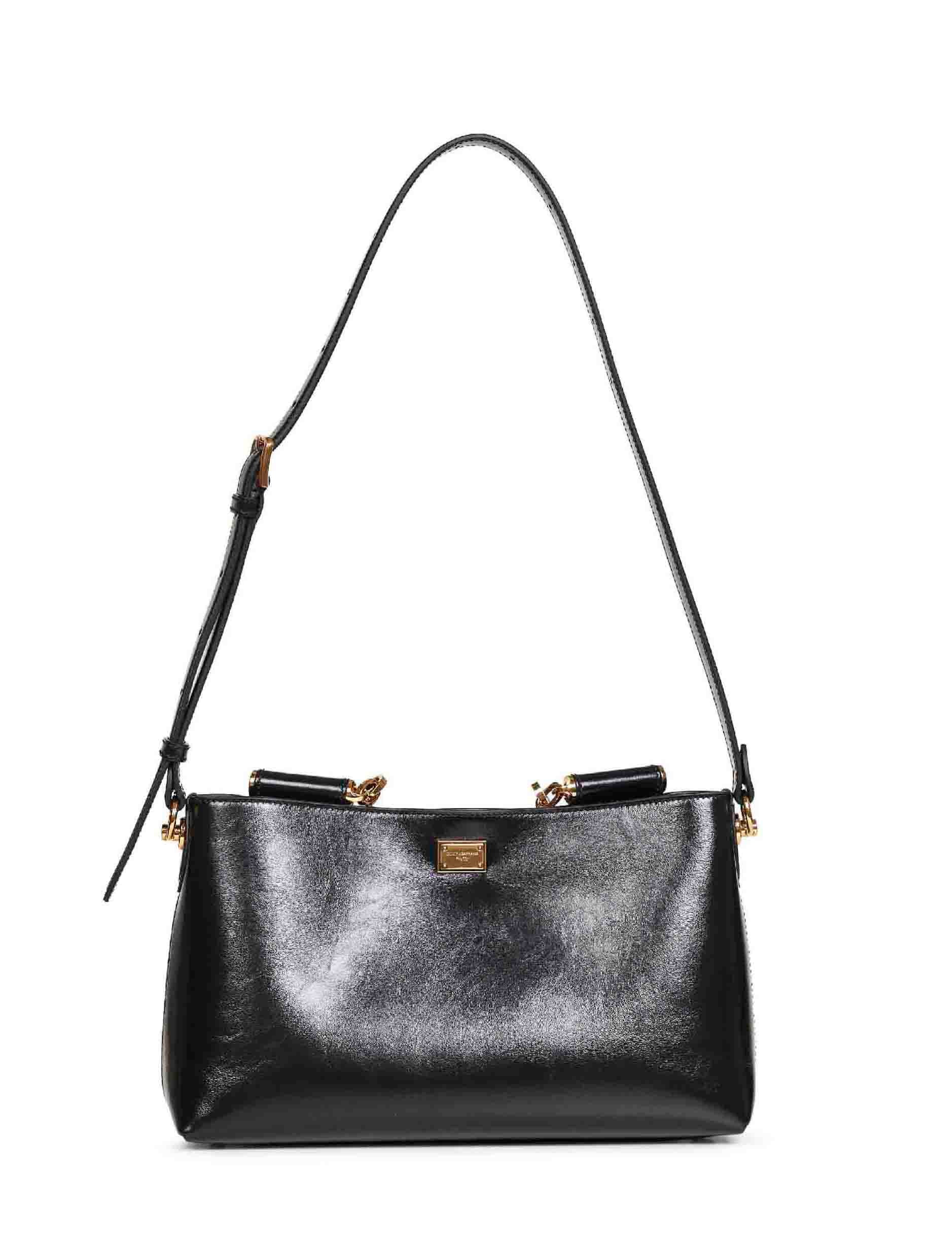 Dolce & Gabbana Women Black Handbag With Shoulder Strap