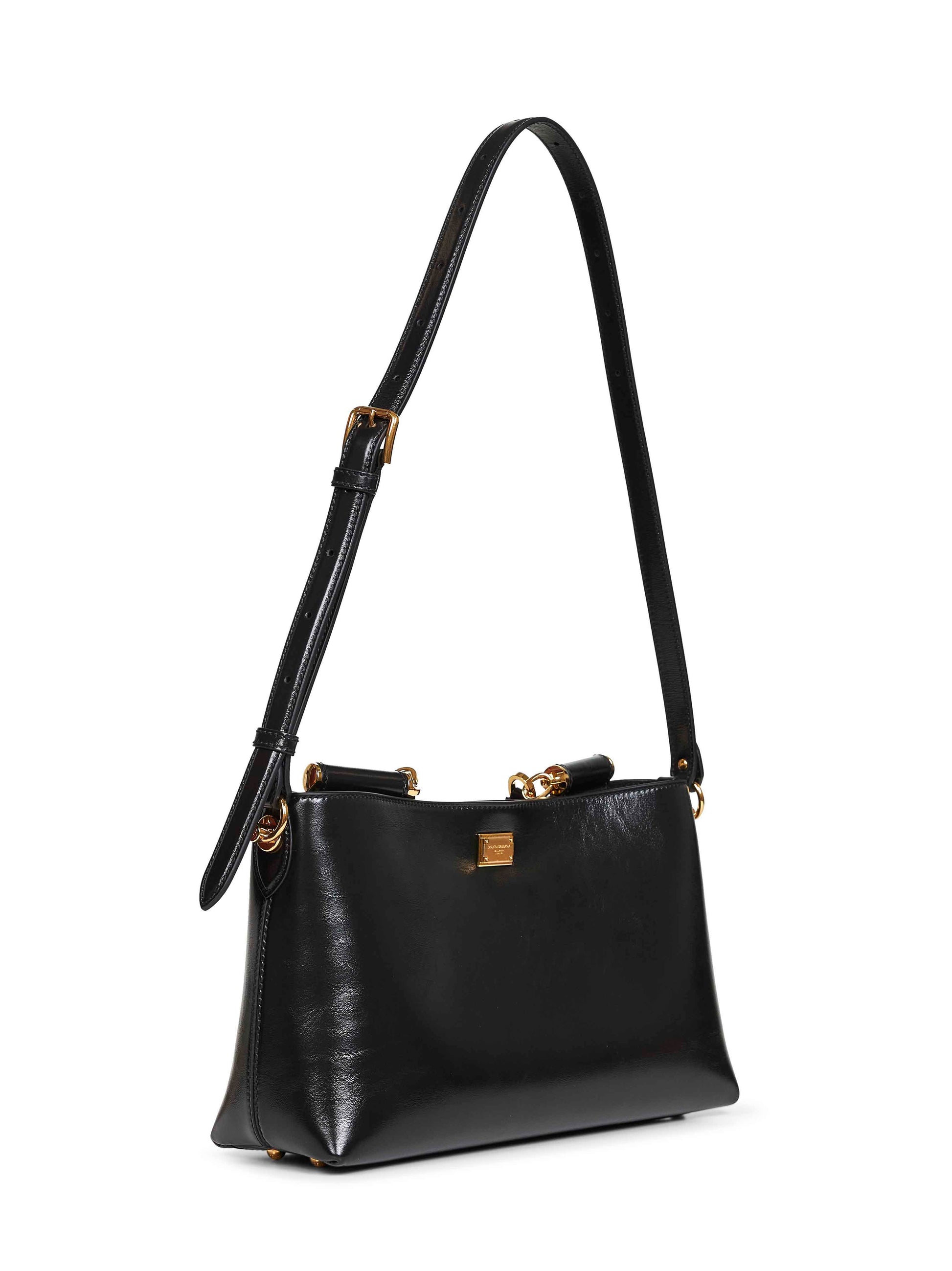 Dolce & Gabbana Women Black Handbag With Shoulder Strap