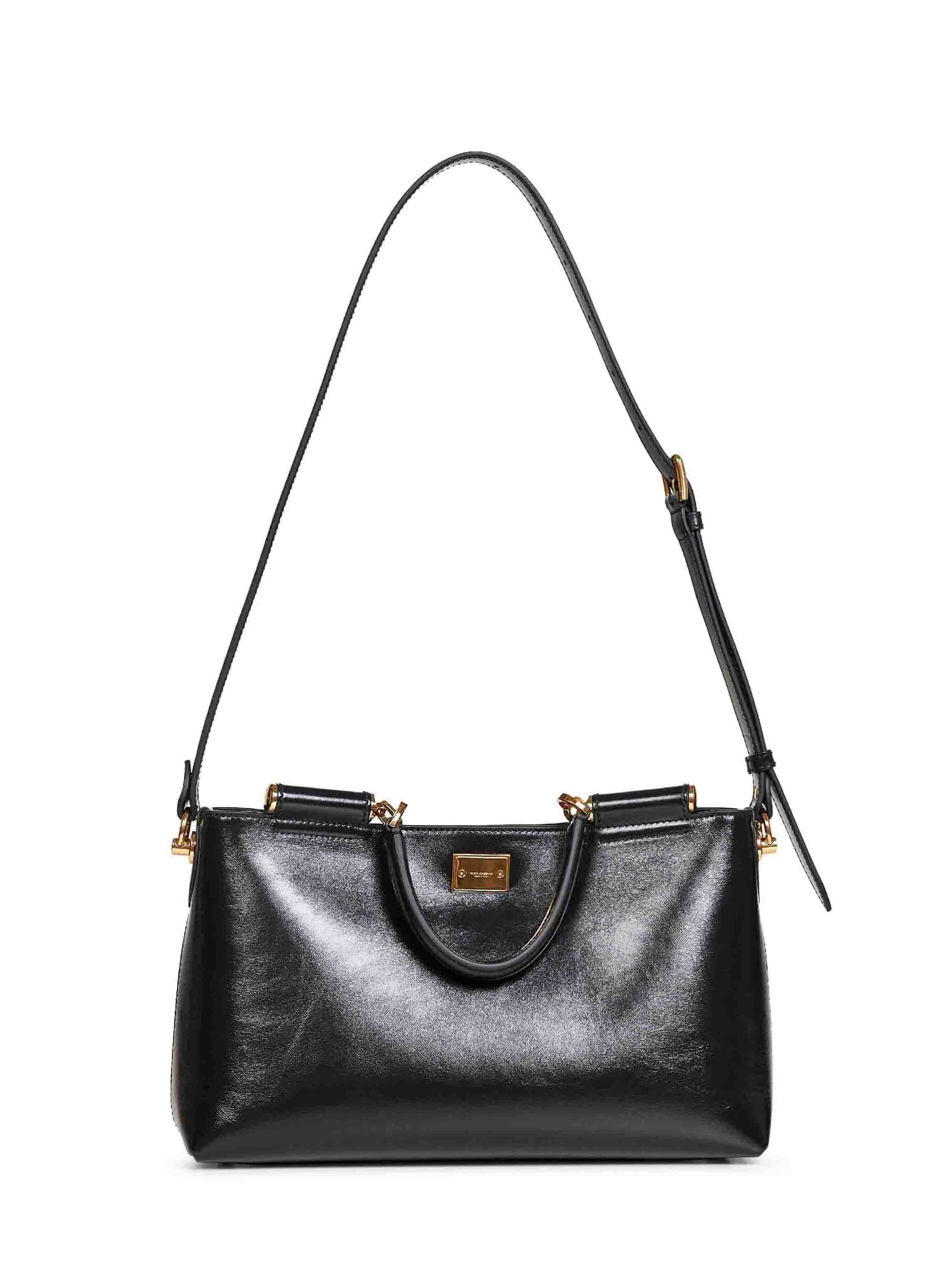 Dolce & Gabbana Women Black Handbag With Shoulder Strap