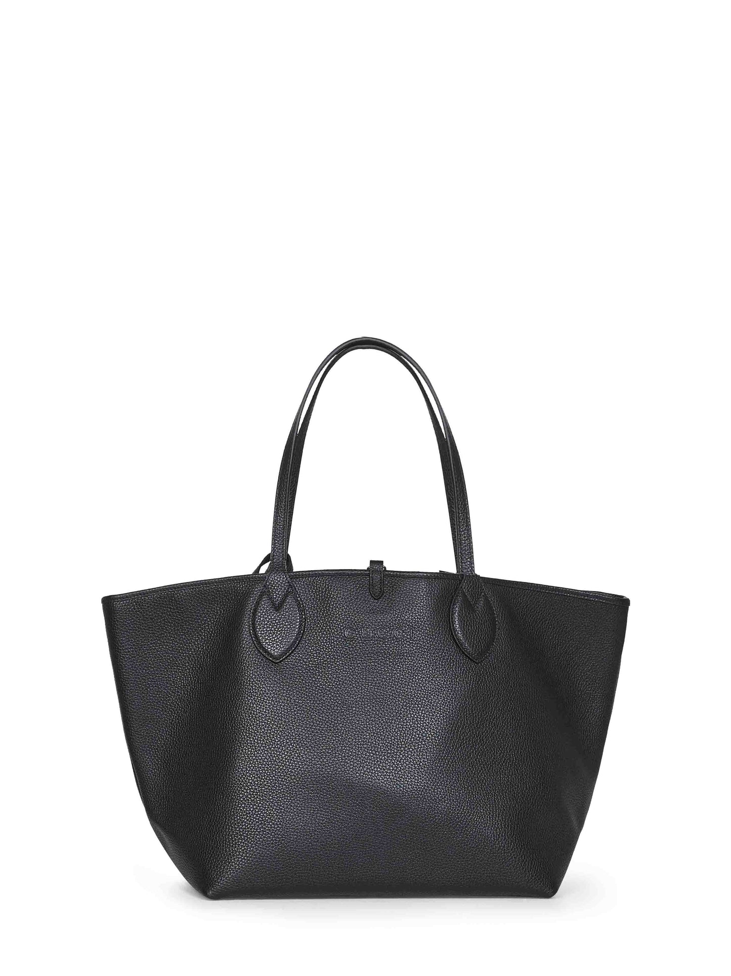 Gucci Women Black Gucci Totissima Large Reversible Tote Bag