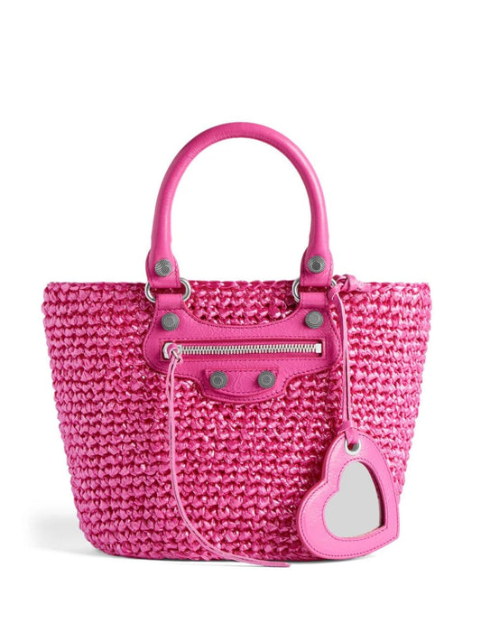 Balenciaga Women Le Cagole Panier Small Tote