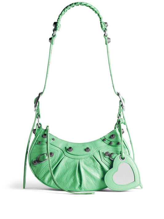 Balenciaga Women Le Cagole Xs Leather Shoulder Bag