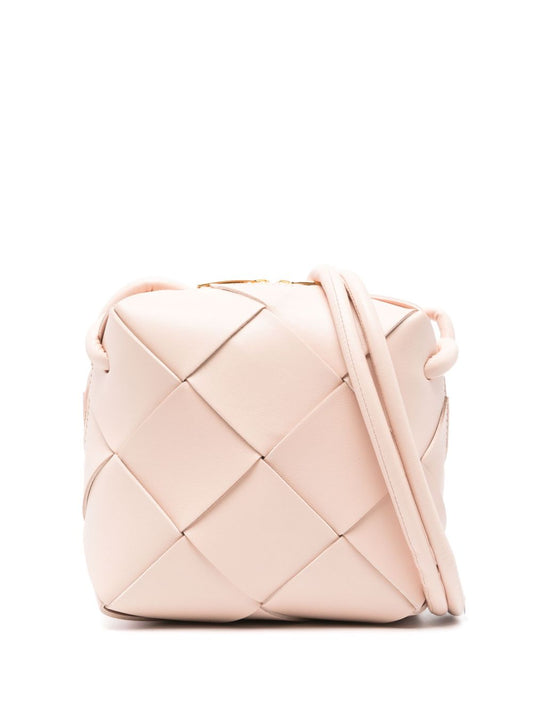 Bottega Veneta Women Cassette Mini Leather Crossbody Bag